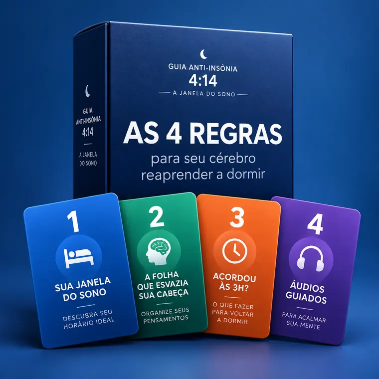 As 4 Regras que Reprogramam Seu Cérebro para Dormir em 14 Noites